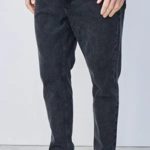 Jean Carrot Homme Yopday Black Poivre et Sel