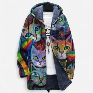 Kira - Sweat à capuche de luxe inspiré par l'art et le confort