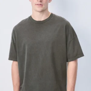 T- Shirt Homme Fizvalley Carbone Vintage