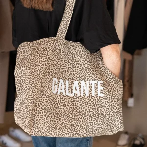 Tote Bag Galante Léopard Clair
