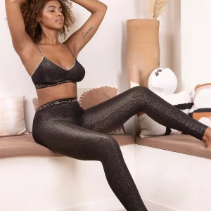 Legging Gary Noir Lurex