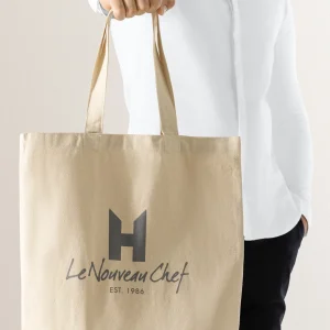 Canvas Shopper Bag Grey