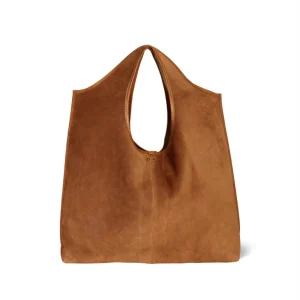 Sac Paco Croûte de Velours Caramel