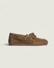 Mocassins Bateau en Daim Desert Tan