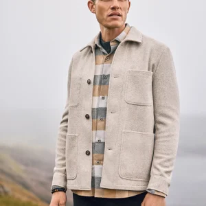 Surchemise avec poches plaquées