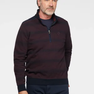 Chandail à micro texture rouge