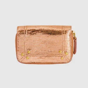 Henri Chèvre Lamé Rose Gold