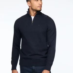 Chandail à détails côtelés