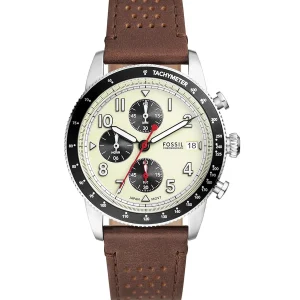 Montre brune 'Sport Tourer' chronographe