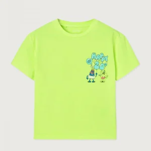 Tee-Shirt Enfant Fizvalley Mimosa Fluo