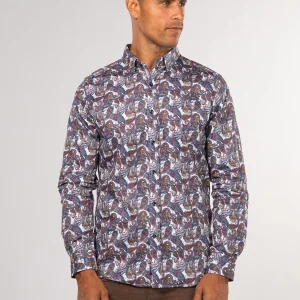 Chemise 'Sabir' imprimé paisley