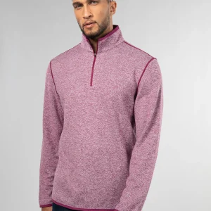 Chandail 'Cariso' chiné à col montant