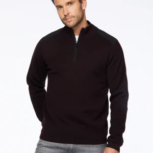 Chandail à détail effet nylon