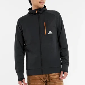 Men's Rundle Grid Layer-Black