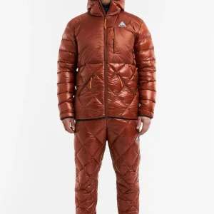 Men's Robson  Down Jacket-Dark terracotta