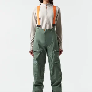 Women’s Mtn-X Treeline 3L Light Bib-Dark Leaf