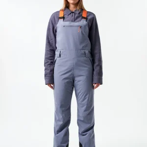Ridge Insulated Bib-Dark iris