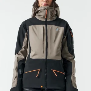 Women's MTN-X Boulder 3L Hybrid Jacket-Clay