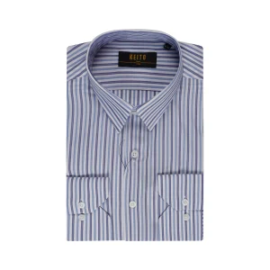 Larosse Ch M/L Slim Raye Chemise ML