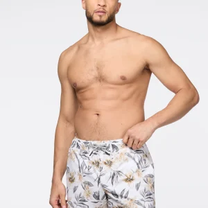 Maillot de bain à motif de grosses fleurs