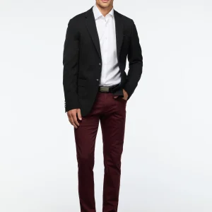 Veston en tricot noir