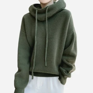 Grace - Sweat à capuche chic en cachemire élégant