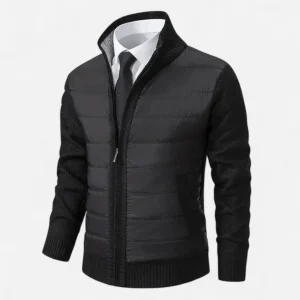 Jakob - Veste confortable pour homme avec col montant