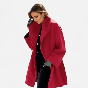 Vivienne - Veste de laine coupe-vent chic et élégante