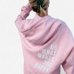 Jade - Hoodie confort et style oversized en rose pastel