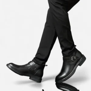 Liam - Bottines Rangers en Cuir Élégantes et Confortables