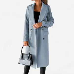 Selene - Chic trench en laine pour un style élégant