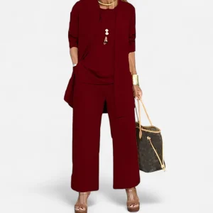 Victoria - Ensemble de mode 3 pièces pour femmes élégant