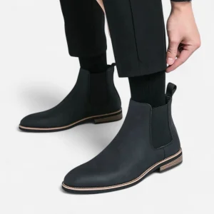 Cosmo - Bottines Chelsea en cuir haut de gamme pour un style élégant