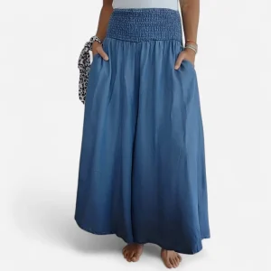 Alva - Pantalons Confortables à Taille Élastique pour un Confort Optimal