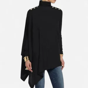 Ari - Haut asymétrique élégant avec détails de nœuds