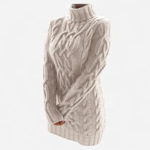 Viktoria - Pull à col roulé et à manches longues chic