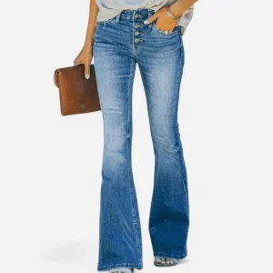 Elvira - Jean Évasé Élégant pour un Style Sophistiqué et Confortable