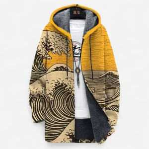 Luma - Sweat à capuche de luxe inspiré par l'art et le confort