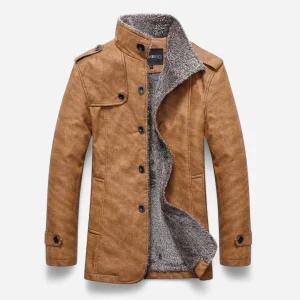 Alf - Veste hivernale confortable avec doublure en Sherpa