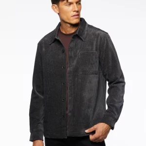 Surchemise 'Topcon' en velours côtelé