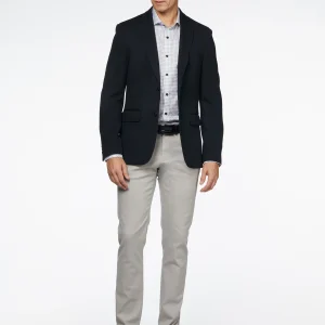 Veston en tricot noir