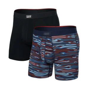 Duo sous-vêtement boxeur imprimé géométrique