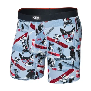 Sous-vêtement boxeur imprimé 'Winter Dogs'
