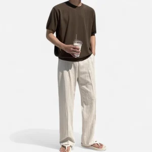 Tom - Pantalon d'été décontracté pour homme, confort optimal