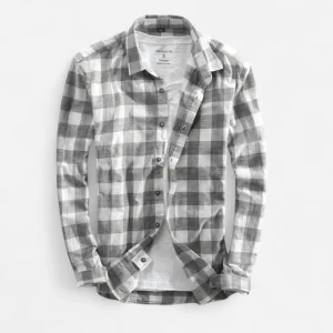 Abdiel Chemise à Manches Longues en Plaid pour Hommes - Élégance et Confort