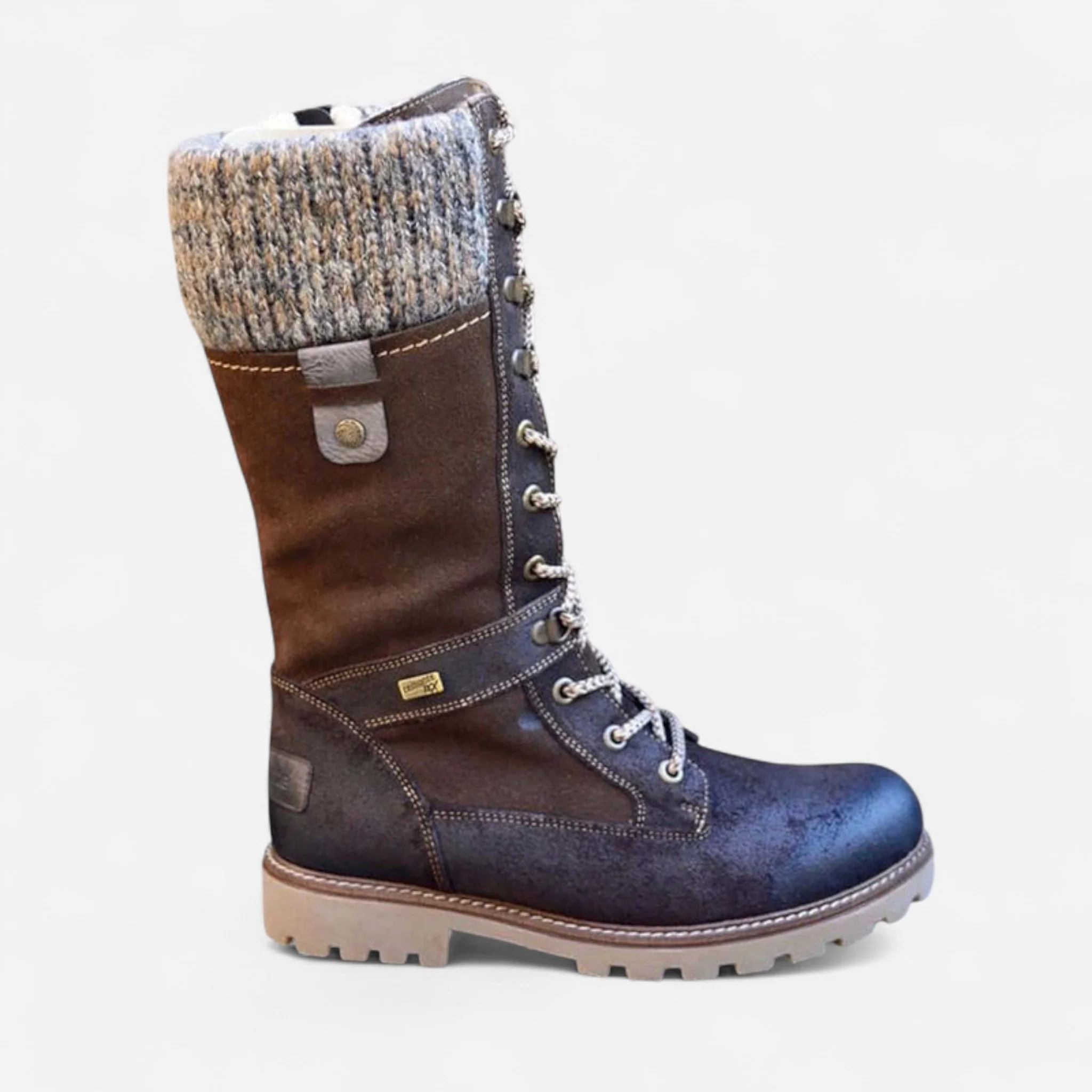 Bottes d'hiver imperméables et antidérapantes pour femmes - Confort et style – Image 3