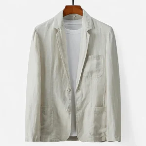 Hollis Veste en Coton Vintage-Lavé - Élégance et Confort Durable