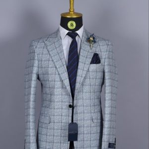 Blazer Blanc Motif 2