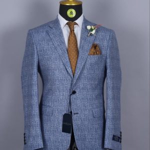 Blazer Bleu Clair Motif