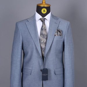 Blazer Bleu Motif 11